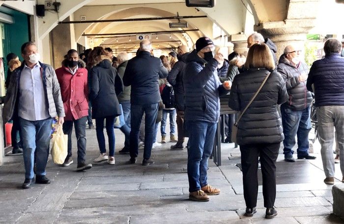 Lodi, il centro ieri
