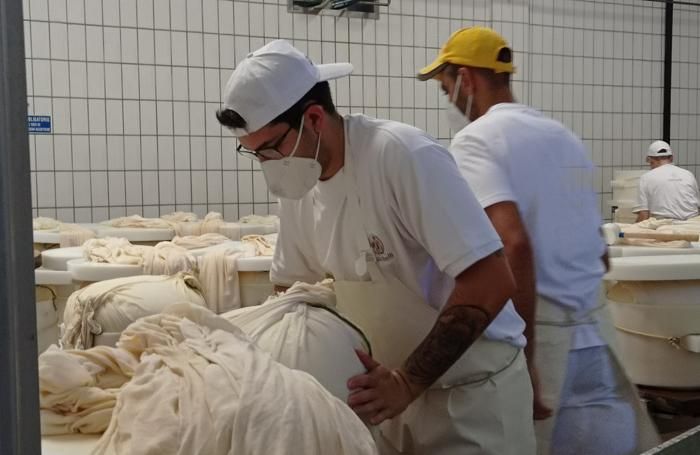 La formatura della cagliata