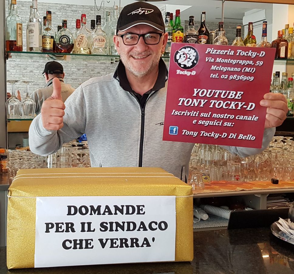 Il confronto si terrà alla pizzeria Tocky-d