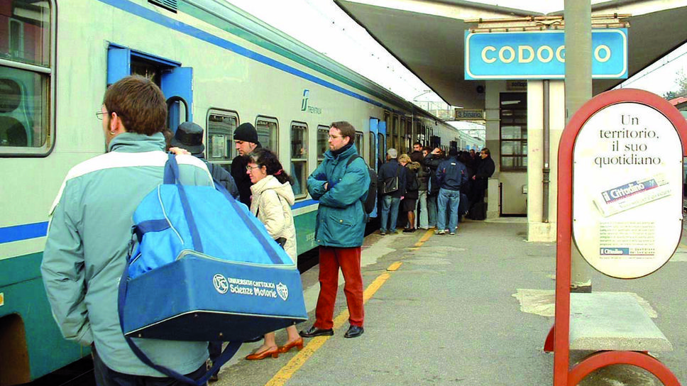 La stazione di Codogno (Achivio)