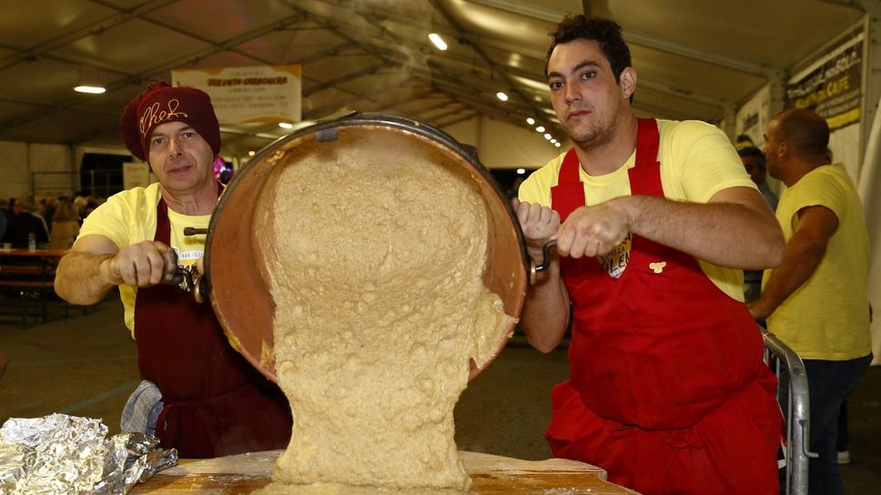 Il tutto esaurito per la sagra della polenta nel fine settimana a San Donato