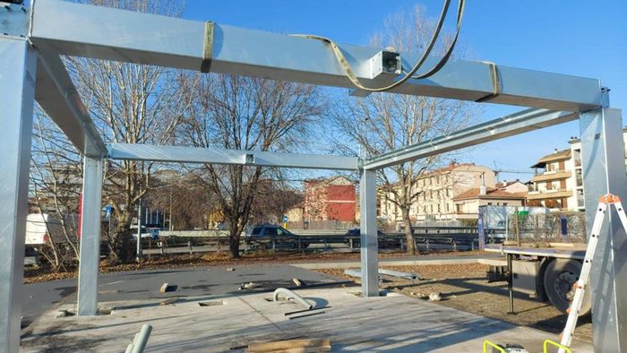 SAN GIULIANO La “velostazione” per le biciclette è quasi ultimata - Cronaca