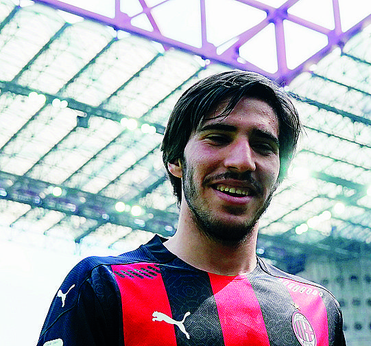 Il milanista Tonali Il milanista Tonali