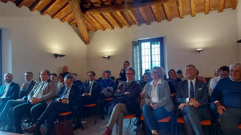 Il pubblico presente alla conferenza stampa