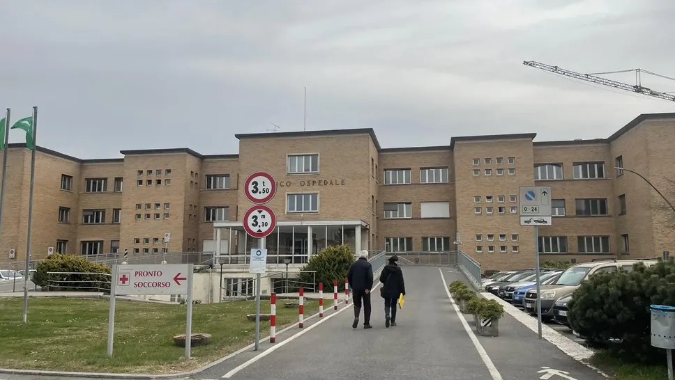 L’ospedale di Codogno L’ospedale di Codogno