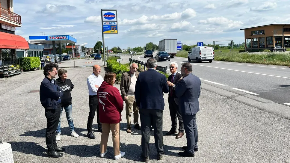 L’incontro dei sindaci con il presidente della Provincia di Cremona Signoroni