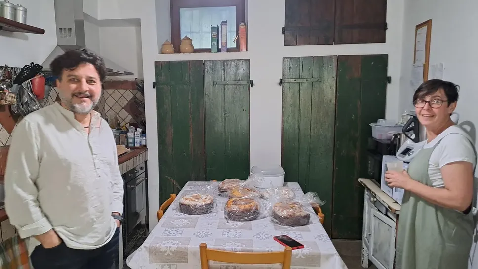 Andrea Menin e sua moglie Giuditta Montanari Andrea Menin e sua moglie Giuditta Montanari