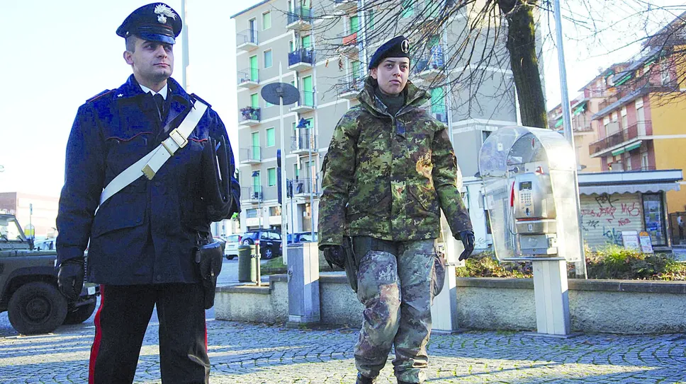 A San Donato in passato erano già entrate in azione pattuglie miste carabinieri-esercito (archivio) A San Donato in passato erano già entrate in azione pattuglie miste carabinieri-esercito (archivio)