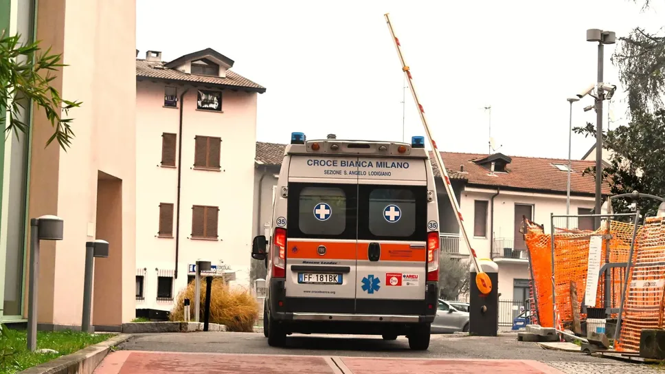 L’ingresso del Pronto soccorso a Lodi (archivio)