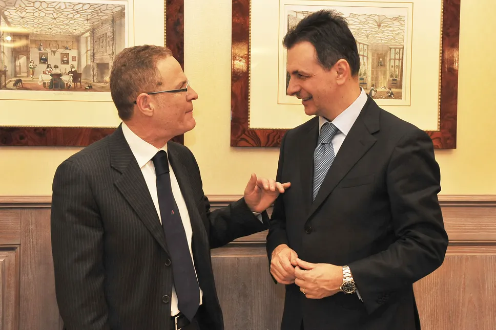 Lodi, Stefano Bolis con Domenico De Angelis a Lodi nel 2013