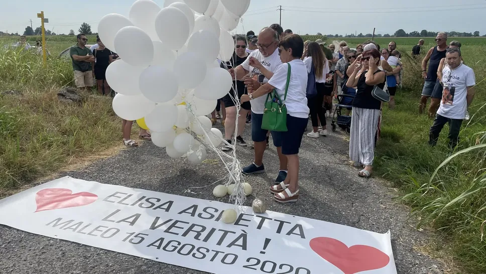 Un momento della marcia per Elisa (Gozzini) Un momento della marcia per Elisa (Gozzini)
