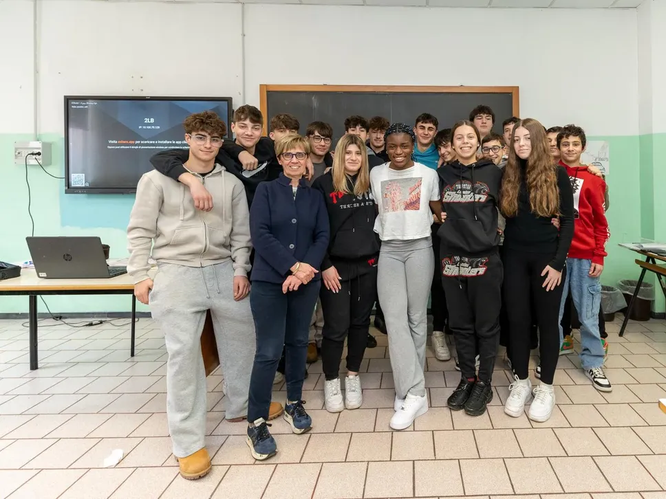 Una classe unita, la II LB