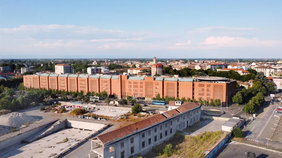 L’area dell’ex Consorzio agrario in via Abate Anelli a Lodi