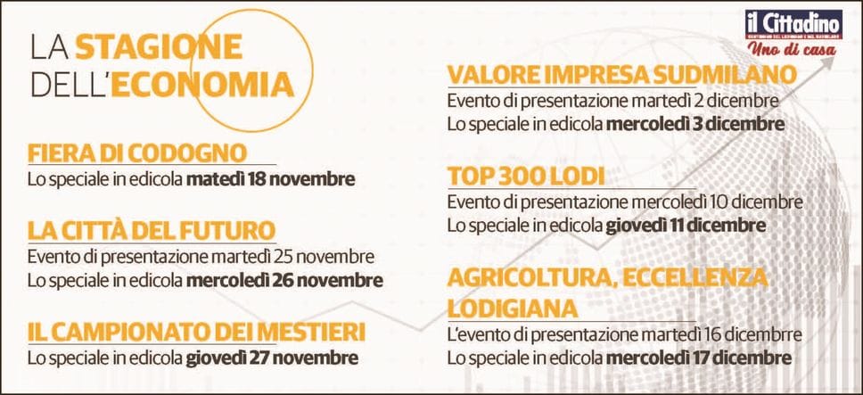 Il cartellone degli appuntamenti