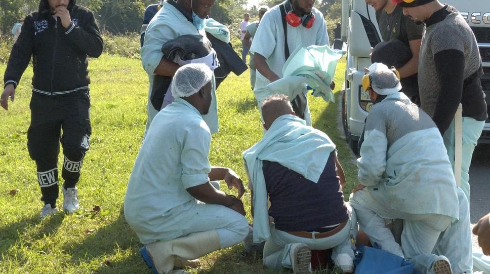 Le operazioni di soccorso
