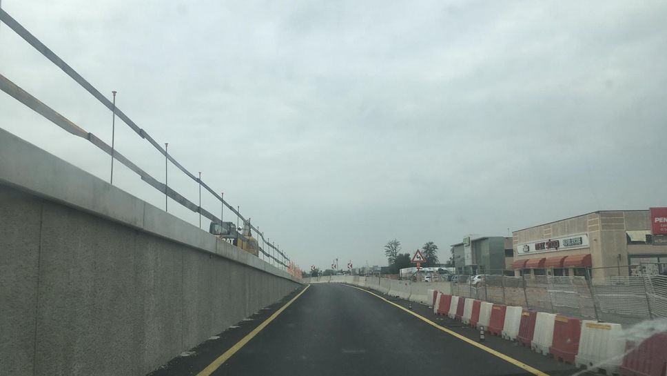La discesa del “ponte dei sospiri” al chilometro 10 della Paullese La discesa del “ponte dei sospiri” al chilometro 10 della Paullese