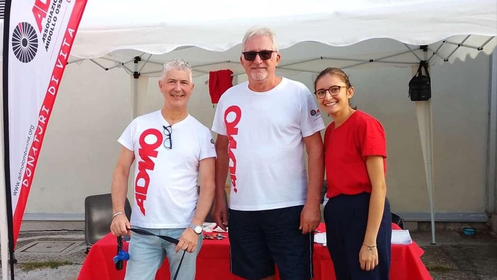 Una campagna di sensibilizzazione dell’Admo Una campagna di sensibilizzazione dell’Admo