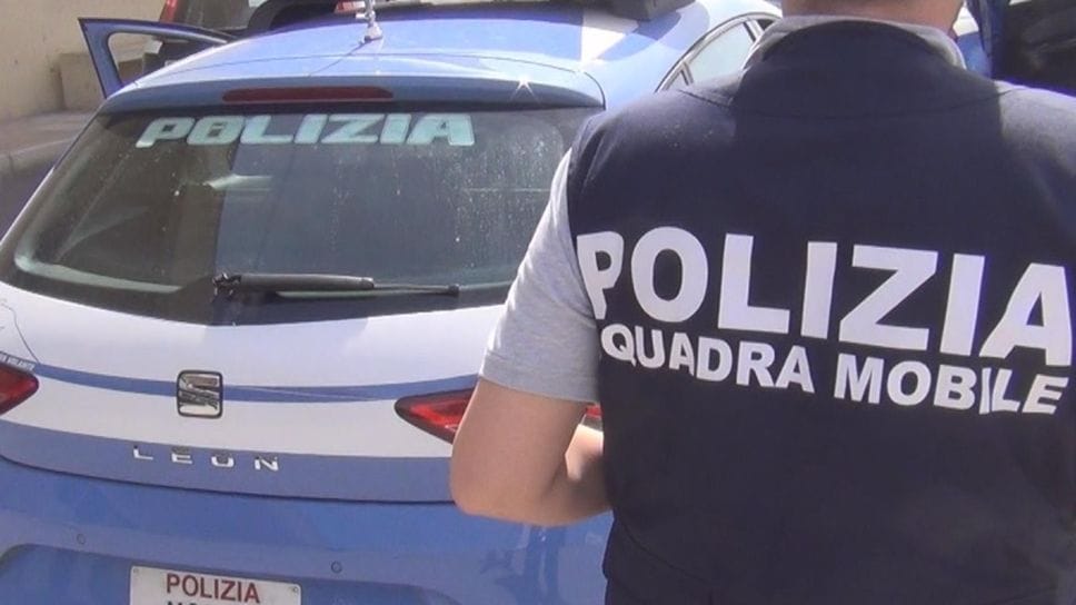 La squadra mobile della Questura di Lodi La squadra mobile della Questura di Lodi