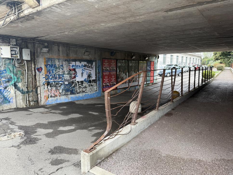 Una zona del Lungo Adda passata al setaccio dalla polizia (archivio)