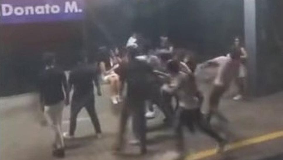 Una recente rissa a San Donato