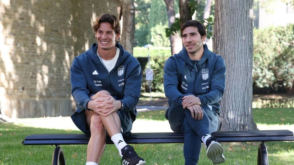 Sandro Tonali, a destra Sandro Tonali, a destra
