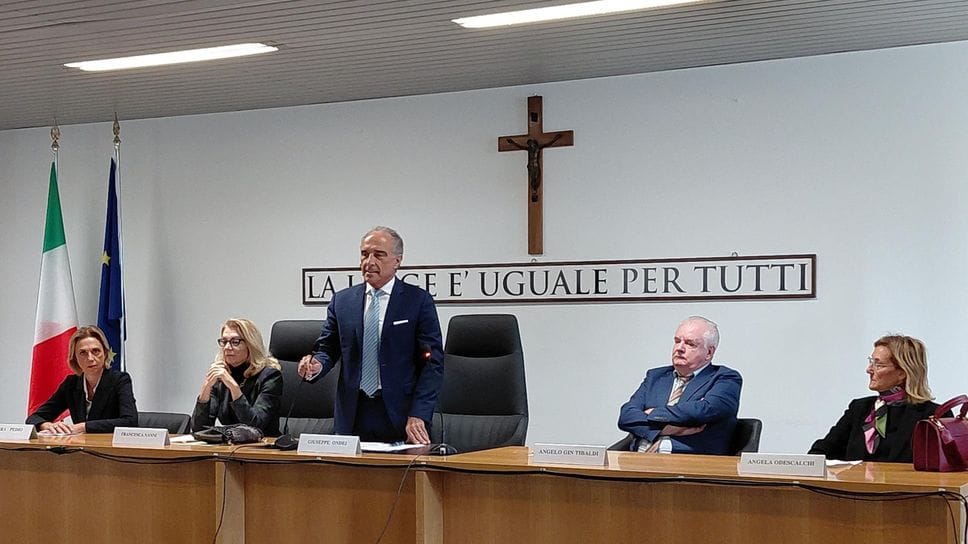 L’intervento del presidente Giuseppe Ondei