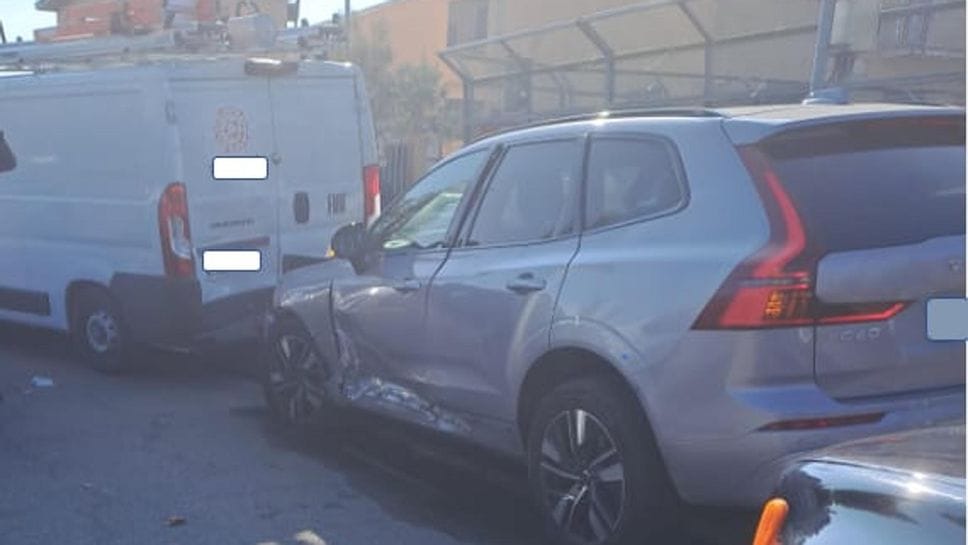 La scena dell’incidente che ha messo la parola fine alla fuga (Cuti)