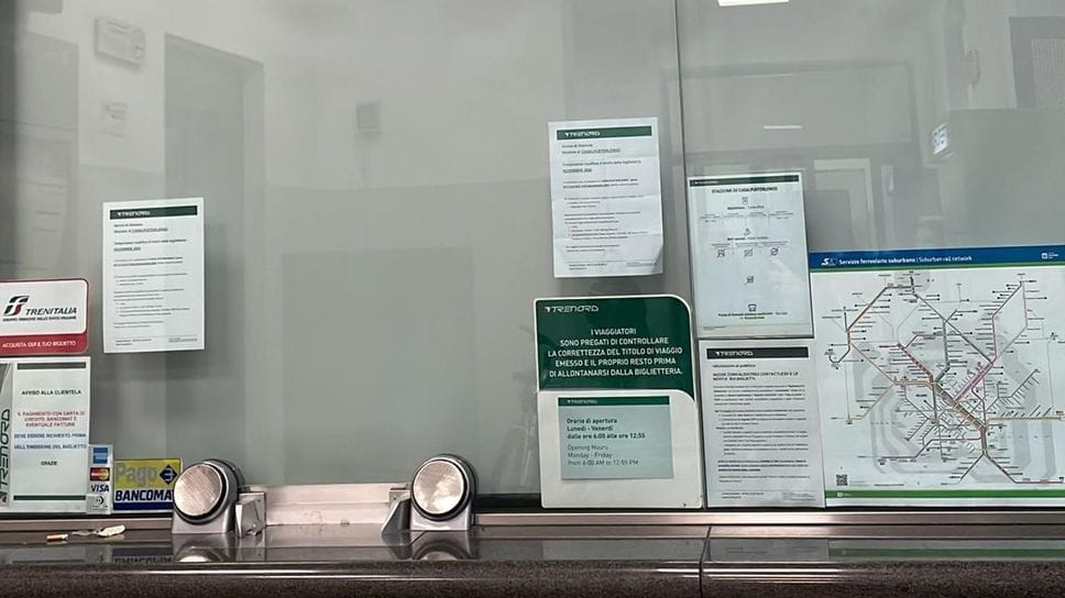 Ieri la biglietteria era ancora chiusa