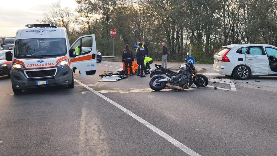La scena dell’incidente mortale