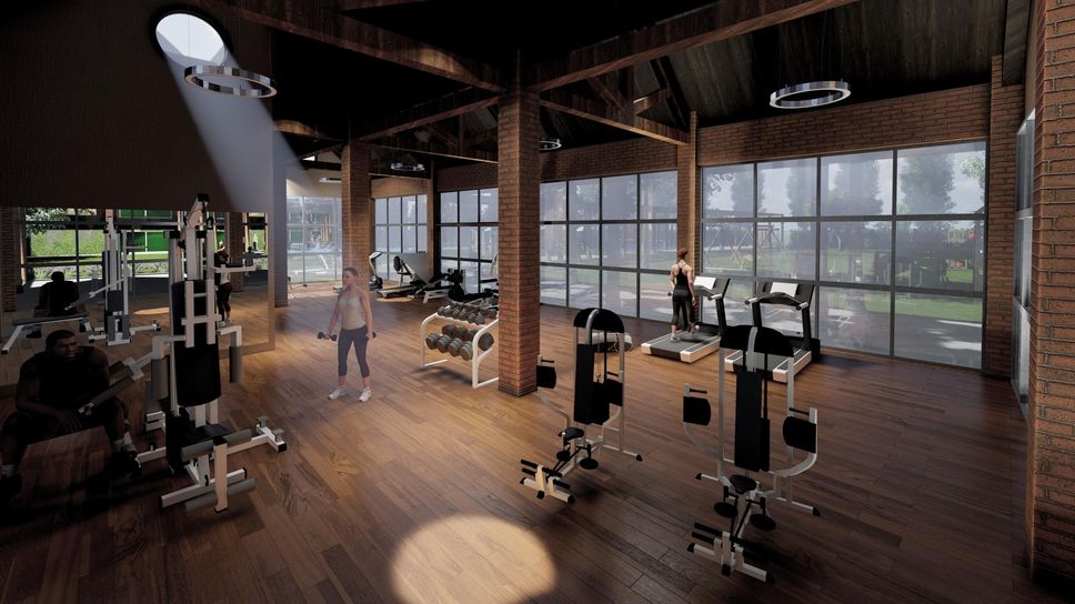 Rendering di uno dei progetti di ristrutturazioni previsti per lo storico Circolo Canottieri Adda di Lodi