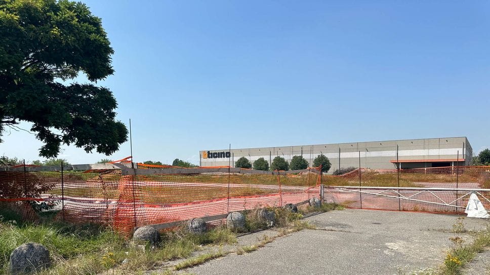 L’area ex Gatti a Ospedaletto che dovrebbe ospitare la nuova sede