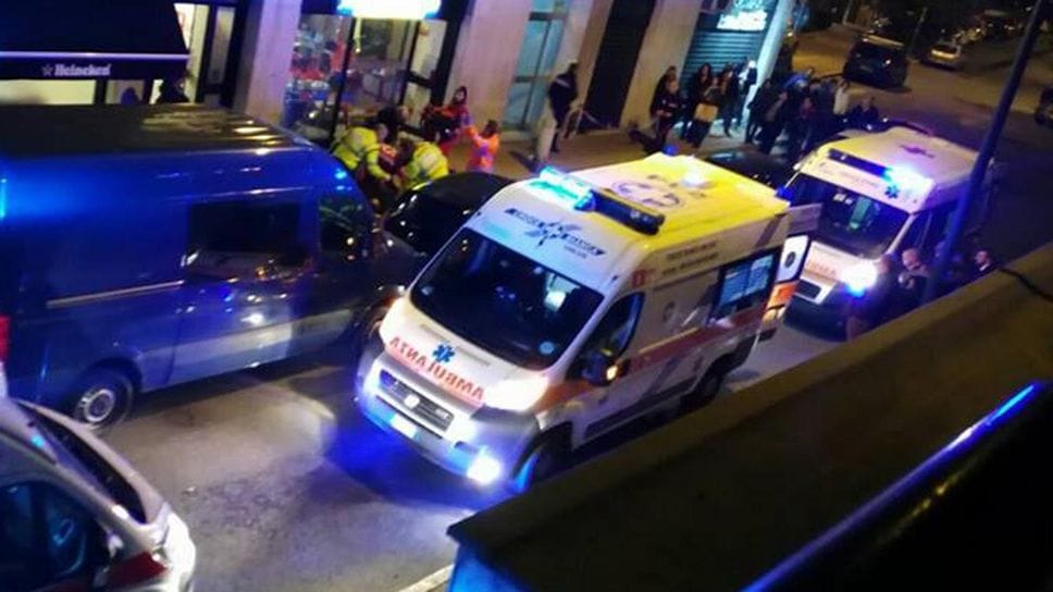 Soccorsi dopo una rissa a San Giuliano