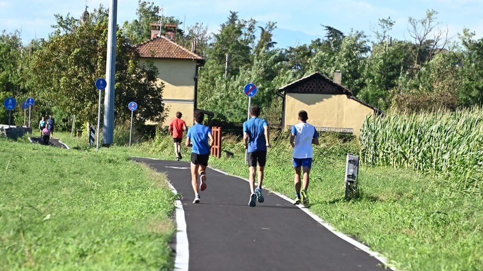 Impianto di illuminazione per una pista prediletta dai runner (archivio)