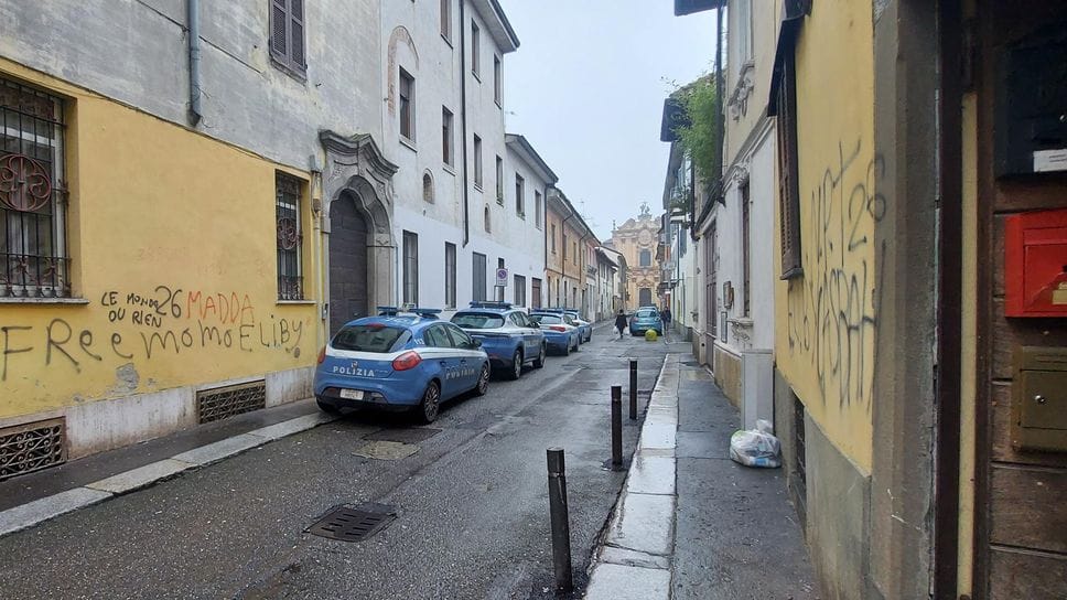 Via Maddalena, la zona del violento litigio
