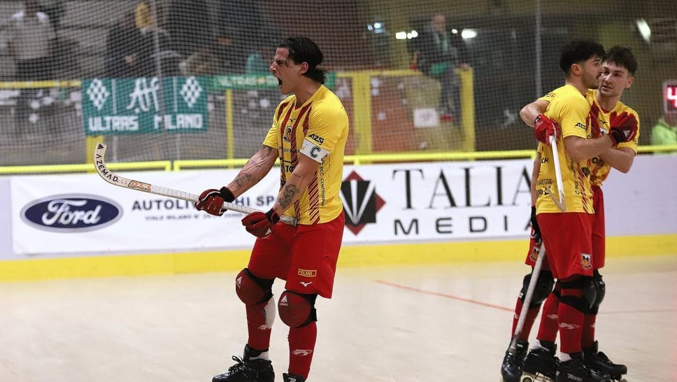 La grinta di Morgan Antonioni, autore di una doppietta pesante e di una prestazione da vero capitano mercoledì