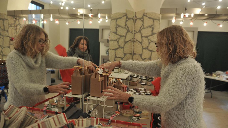 Il negozio solidale aperto l’anno scorso dalla Caritas Lodigiana