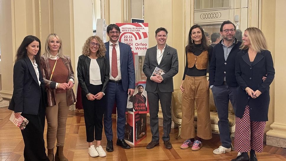 Organizzatori e sponsor dell’Orfeo Week,