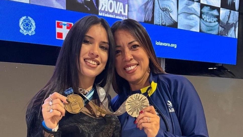 Nayibe Vasquez ed Elisabetta Redavide