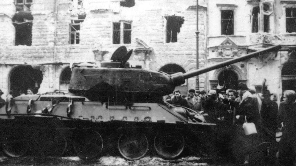 Un carro armato sovietico