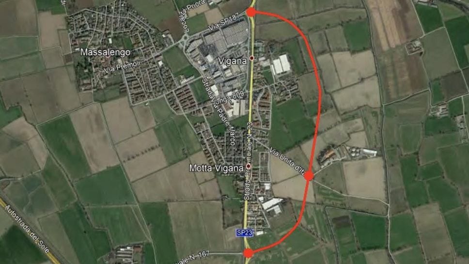 Il progetto della variante elaborato per il 2023