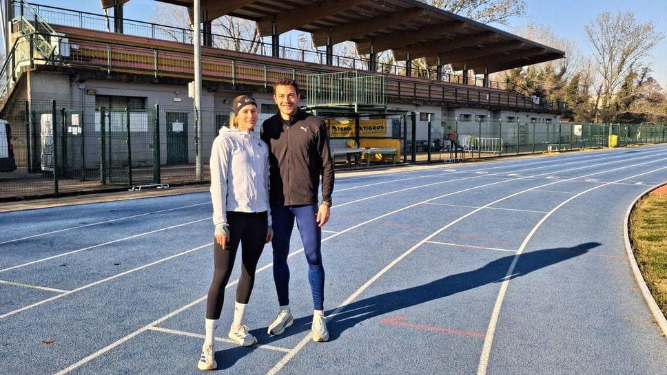 Natalia Kaczmarek con Edoardo Scotti