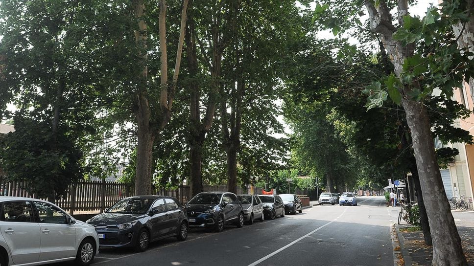 La zona dell’aggressione (Archivio)