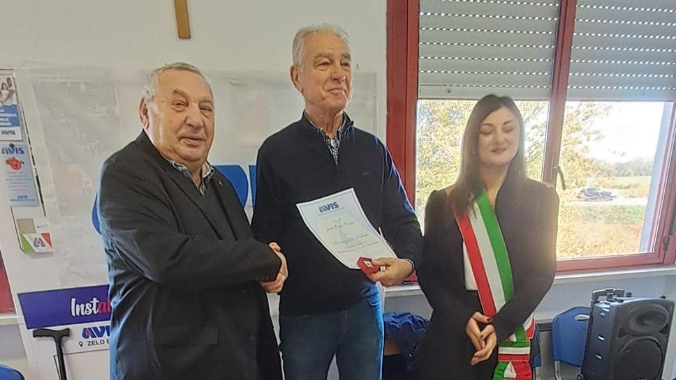 Roberto Bernazzani, cento donazioni