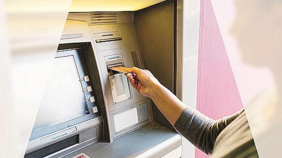 Un bancomat per il prelievo di contanti