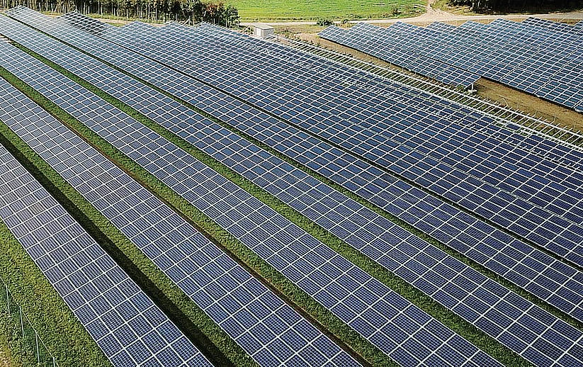 Un parco agrivoltaico