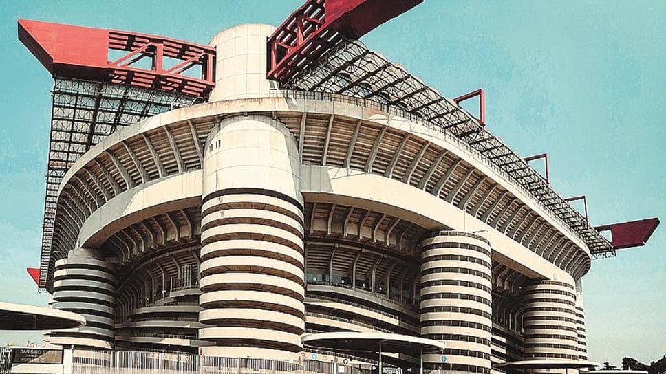 La stadio Meazza di San Siro a Milano
