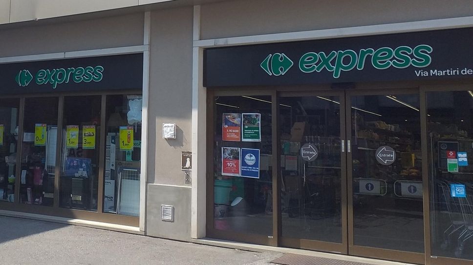 L’episodio si è verificato nella giornata di martedì, nel Carrefour di via Martiri della Libertà