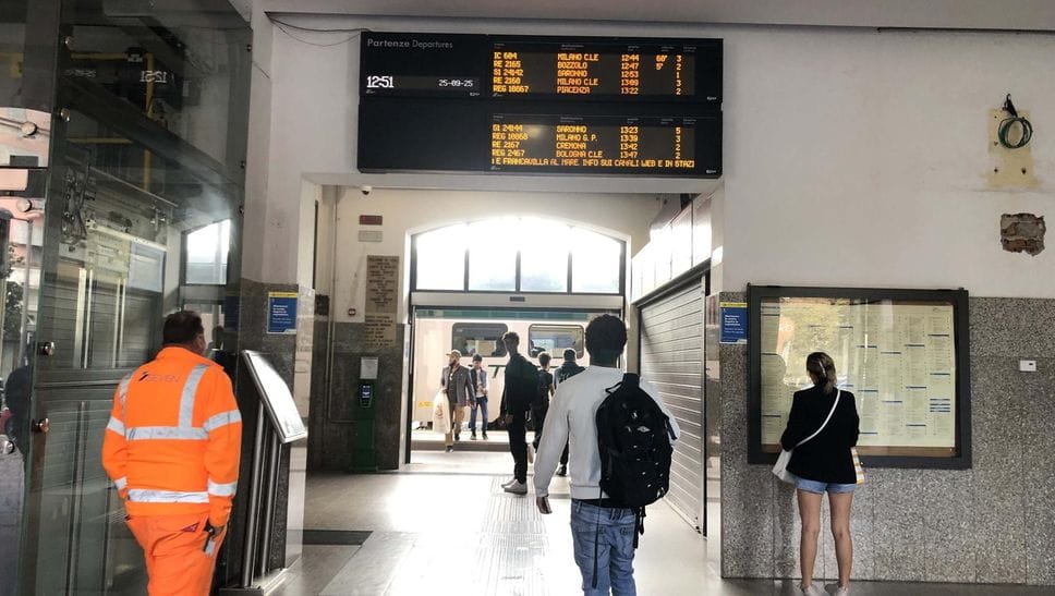 La stazione di Lodi (archivio)