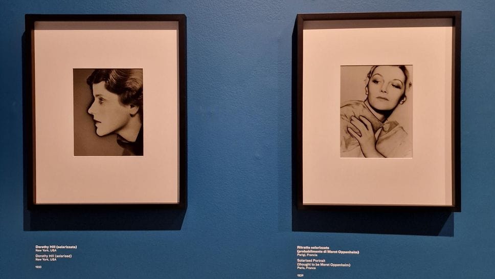Dorothy Hill e Meret Oppenheim ritratte da Lee Miller
