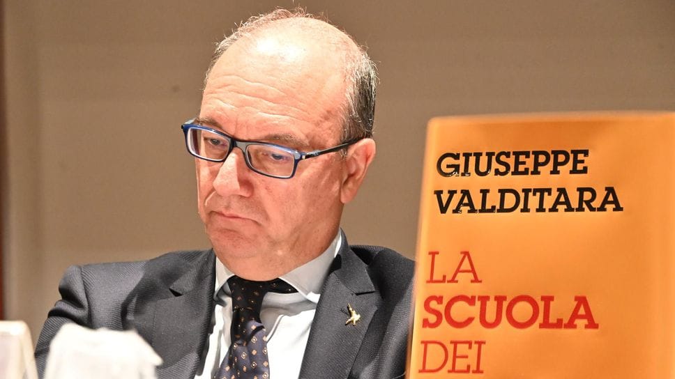 Il ministro Valditara